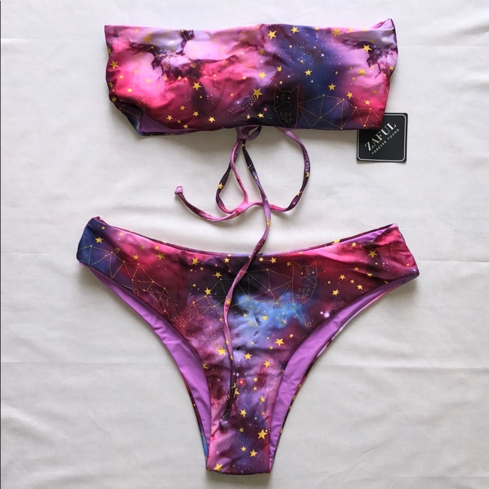 Galaxy High Waist Bikini from Zaful